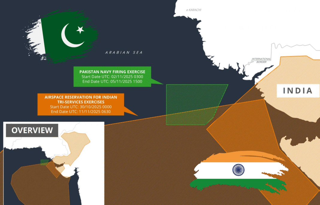Sir Creek on the Boil: Why the India-Pakistan NOTAM Overlap in the Arabian Sea Deserves Global Attention
