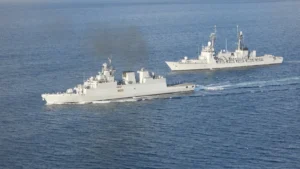 Sir Creek On The Boil: Why The India-Pakistan Notam Overlap In The Arabian Sea Deserves Global Attention 1 Indian Navy Ship Patrols The Arabian Sea During Heightened Tension With Pakistan, October 2025