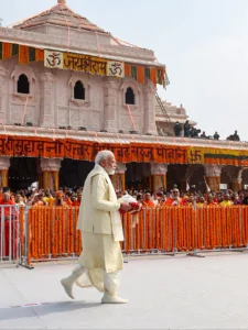 Ram Temple Completion Hoisting By Modi Ji