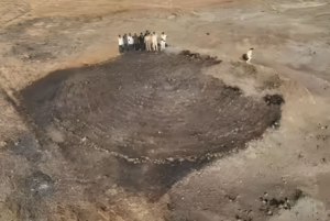 India Largest Circular Labyrinth Stone Discovered