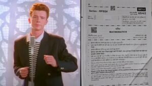 A Qr Code That Rickrolled Students
