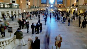 The Frozen Grand Central Prank