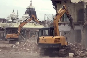 Puri Digging Work Near Mandira