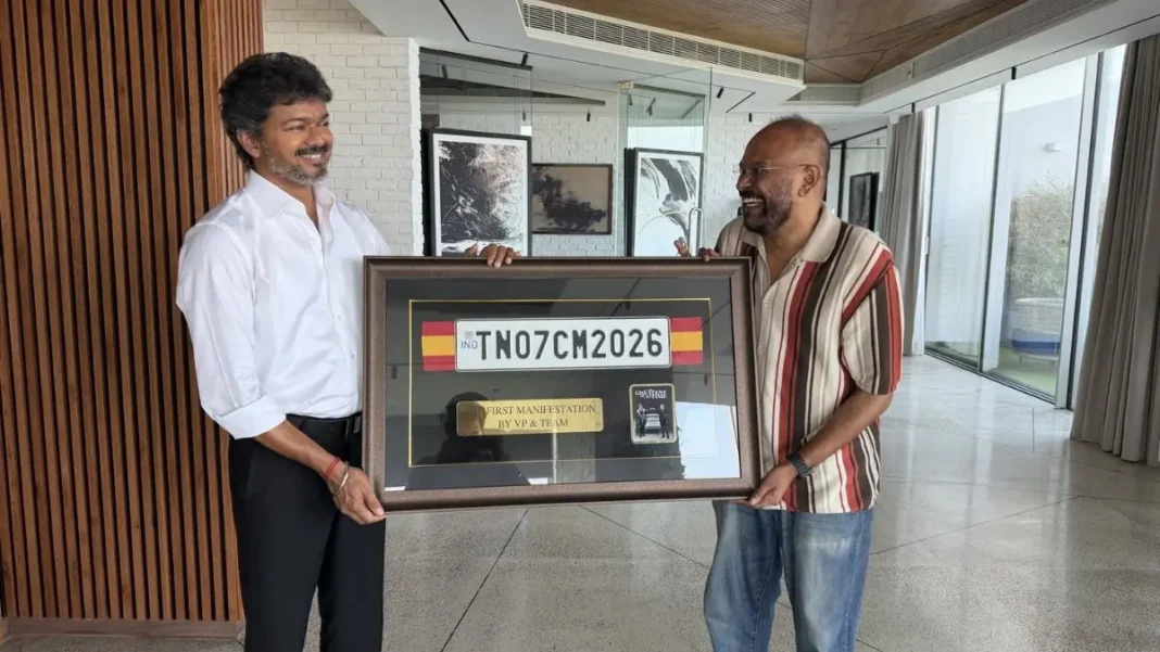 TN 07 CM 2026: Why Vijay’s Viral GOAT Number Plate Gift Means More Than Fans Think TN 07 CM 2026